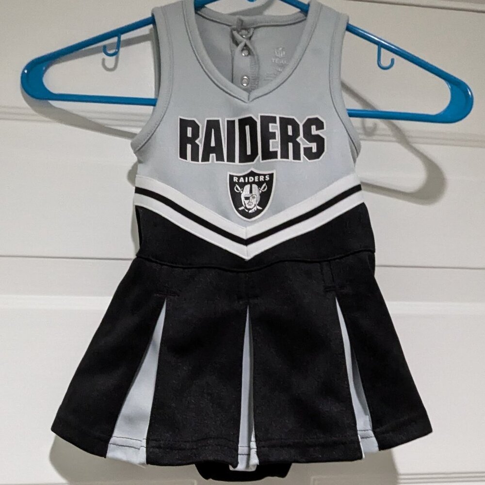Las Vegas Raiders Cheerleading Uniform (Infant Size 18m)